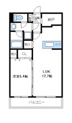 パセオ橋本の物件間取画像